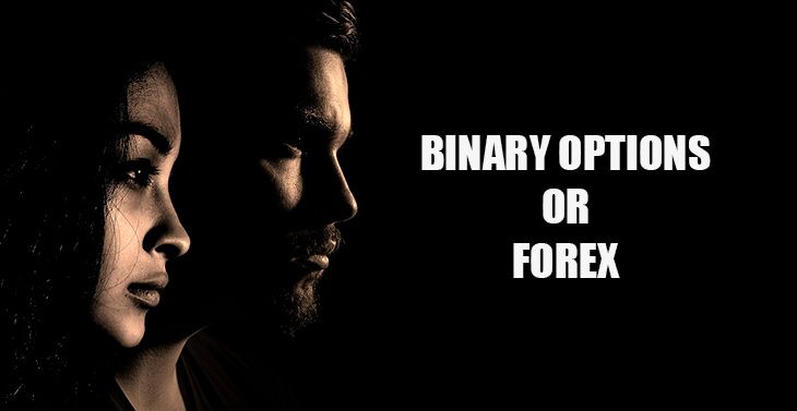 Opções forex vs binárias